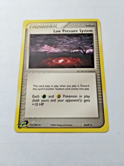 Pokemon TCG Low Pressure System EX Dragon 86/97 Regular Uncommon - Uncirculated - Image 2