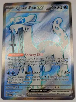 Chien-Pao ex 236/193 Pokemon TCG Scarlet & Violet Paldea Evolved Ultra Rare NM - Image 1