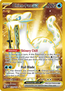 Chien-Pao ex - 274/193 - Paldea Evolved Secret Rare - NM - Pokemon - Read Desc. - Image 1