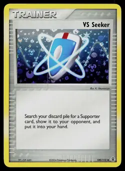 Pokemon Card - VS Seeker FireRed & LeafGreen 100/112 Reverse Holo - Image 1