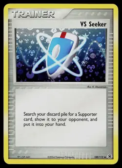 Pokemon Card - VS Seeker FireRed & LeafGreen 100/112 Reverse Holo - Image 1