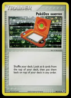 Pokemon Card - PokeDex (HANDY909) FireRed & LeafGreen 96/112 Reverse Holo - Image 1