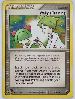 Wally's Training 89/100 Pokemon - EX Sandstorm MP - Image 1