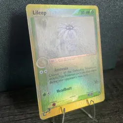 Lileep 42/100 Reverse Holo EX Sandstorm Pokemon Card 2003 LP/VLP Vintage - Image 2