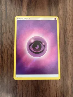 Pokemon Sun & Moon 2017 Reverse Holo Psychic Energy - Image 1