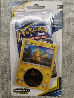 X2 Pokemon Unbroken Bonds Eevee & Pikachu Blister Pack Sun & Moon Sealed - Image 4