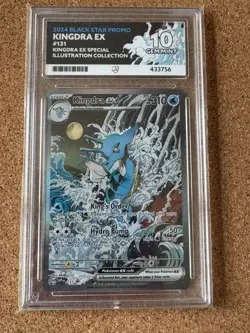 Pokemon Kingdra EX SVP 131 Black Star Promo Holo Card Shrouded Fable Ace 10 - Image 1