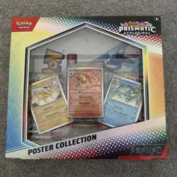 POKEMON TCG SCARLET & VIOLET PRISMATIC EVOLUTIONS POSTER COLLECTION *SEALED* - Image 1