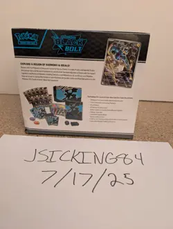 Pokemon TCG Black Bolt and White Flare ETB, IN HAND, READY TO SHIP! - Image 4