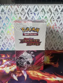 Pokemon TCG Destined Rivals Half Booster Box 18 Packs - Factory Sealed - Image 1