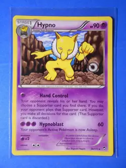 Hitmonlee 47/111 & Hypno 36/111 Pokemon card XY Furious Fists NM - Image 2