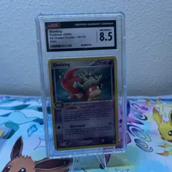 Pokemon TCG Slowking EX Unseen Forces Holo Card 14/115 Rare CGC 8.5 - Image 1