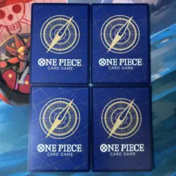 ONE PIECE Card Game ADIO OP09-023 SR Alt Art ENGLISH playset x4 Pack Fresh/ NM - Image 2