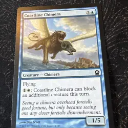 Magic The Gathering Trading card MTG Coastline Chimera Creature 44/249 - Image 1