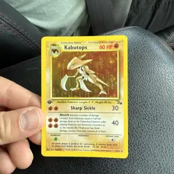 Kabutops 9/62 Holo Fossil Set Pokemon Card 1999 WOTC - 1st edition MP/HP - Image 4