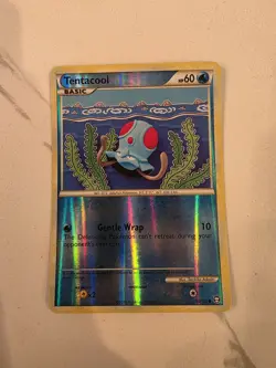 Tentacool - 80/102 - Common - Reverse Holo - Triumphant - NM - Pokemon Card - Image 1