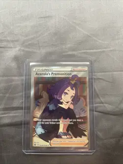 Pokemon TCG Acerola's Premonition Full Art Holo Card TG24/TG30 Brilliant Stars - Image 1