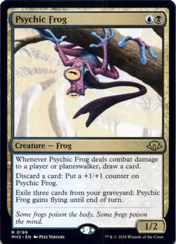 Psychic Frog Modern Horizons 3 - Magic MTG NM - Image 1