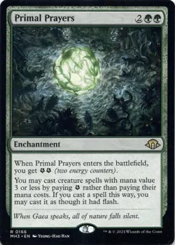 Primal Prayers Modern Horizons 3 - Magic MTG NM - Image 1
