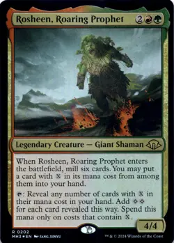 Rosheen, Roaring Prophet (Foil) Modern Horizons 3 - Magic MTG NM - Image 1