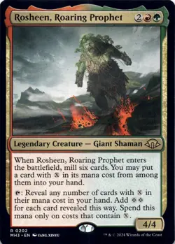 Rosheen, Roaring Prophet Modern Horizons 3 - Magic MTG NM - Image 1