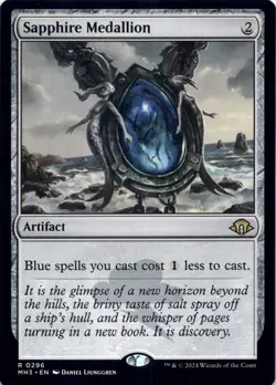 Sapphire Medallion Modern Horizons 3 - Magic MTG NM - Image 1