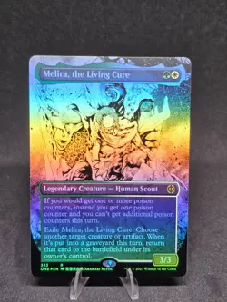 MTG Melira, the Living Cure 333 Phyrexia All Will Be One Borderless Rare Foil NM - Image 1