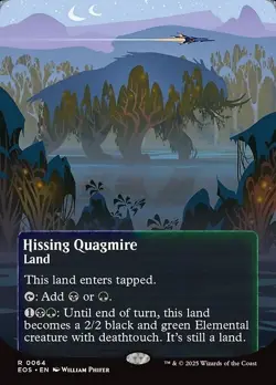 Hissing Quagmire (0064) x1 1x Borderless Edge of Eternities EOS NM MTG - Image 1