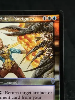 Magic the Gathering Hanna, Ship’s Navigator FOIL Invasion ~LP~ MTG - Image 4