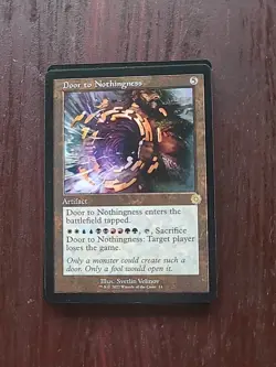 MTG Door to Nothingness The Brothers' War: Retro Frame Artifacts #14 Regular - Image 1