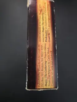 Magic The Gathering/ MTG/ Fourth Edition/Starter Deck/ EMPTY - Image 4