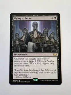Dying to Serve - MTG Innistrad: Crimson Vow - NM - Image 1
