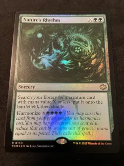 Nature's Rhythm - #150- Foil - Tarkir: Dragonstorm - Mtg - Image 1