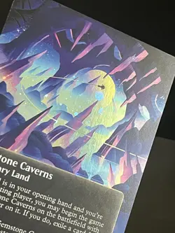 MTG LOT Gemstone Caverns (0151) (Borderless) (Galaxy Foil) Edge of Eternities - Image 5