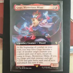 MTG - Gogo, Mysterious Mime - Extended Art - Final Fantasy - Non-Foil - FIC 0153 - Image 1