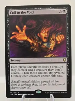 Call to the Void MTG Commander Legends: Battle for Baldur's Gate Regular - Image 1