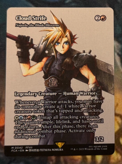 MTG - Final Fantasy - Cloud Strife (Najeela, the Blade-Blosom) 42 - Image 1