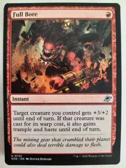 Full Bore #0135 Edge of Eternities MTG Magic NM X 3 Copies - Image 3