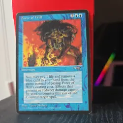 MTG Magic Alliances Force Of Will - Image 1
