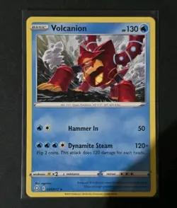 Pokemon - Volcanion - 025/072 - Non Holo Rare - Shining Fates - NM/M - Image 1