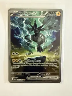 Pokemon TCG - Zekrom EX special illustration rare 166/086 - Black Bolt - Image 1