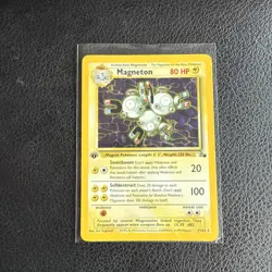 Pokemon - Magneton 11/62 Holo 1st edition - Fossil - Image 1