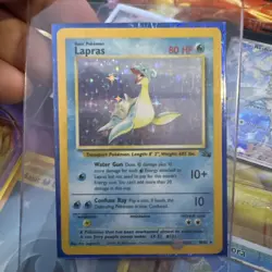 Lot of 10 Pokemon Cards. Articuno Lapras Mew Reshiram and More! No Duplicates - Image 3