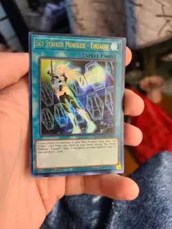Yugioh Sky Striker Mobilize - Engage! MAMA-EN009 1st Ultra Rare - Image 1