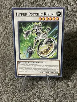 Yugioh! Hyper Psychic Riser MP20-EN019 Common 1st Edition NM Synchro Effect Card - Image 1