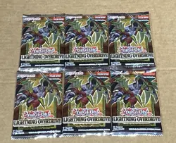 YuGiOh Lightning Overdrive Booster 6-Pack 1st Edition English New Sealed - Image 1