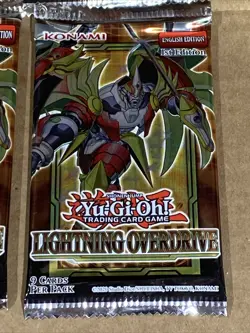 YuGiOh Lightning Overdrive Booster 6-Pack 1st Edition English New Sealed - Image 2