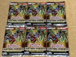 YuGiOh Lightning Overdrive Booster 6-Pack 1st Edition English New Sealed - Image 4
