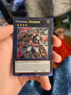 Yugioh Zoodiac Drident RATE-EN053 Secret Rare - Image 1