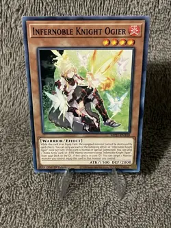 Yugioh! Infernoble Knight Ogier MP21-EN109 Common 1st Ed Near Mint!! - Image 1
